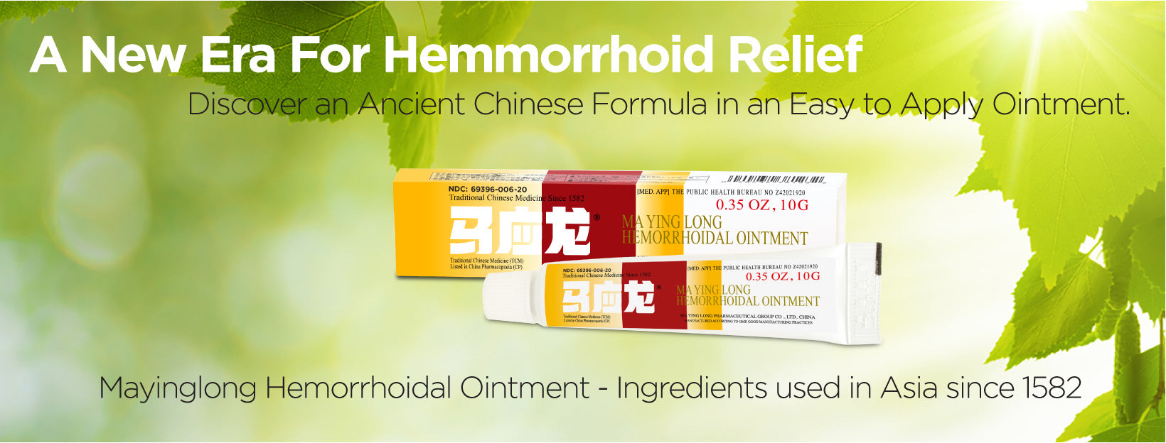Mayinglong Ointment: first line treatment for hemorrhoids